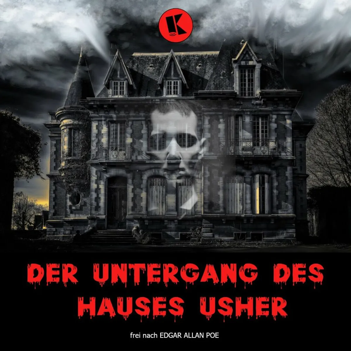 Cover: Der Untergang des Hauses Usher von Kopfkino Audio